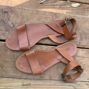 Madewell ankle strap sandals